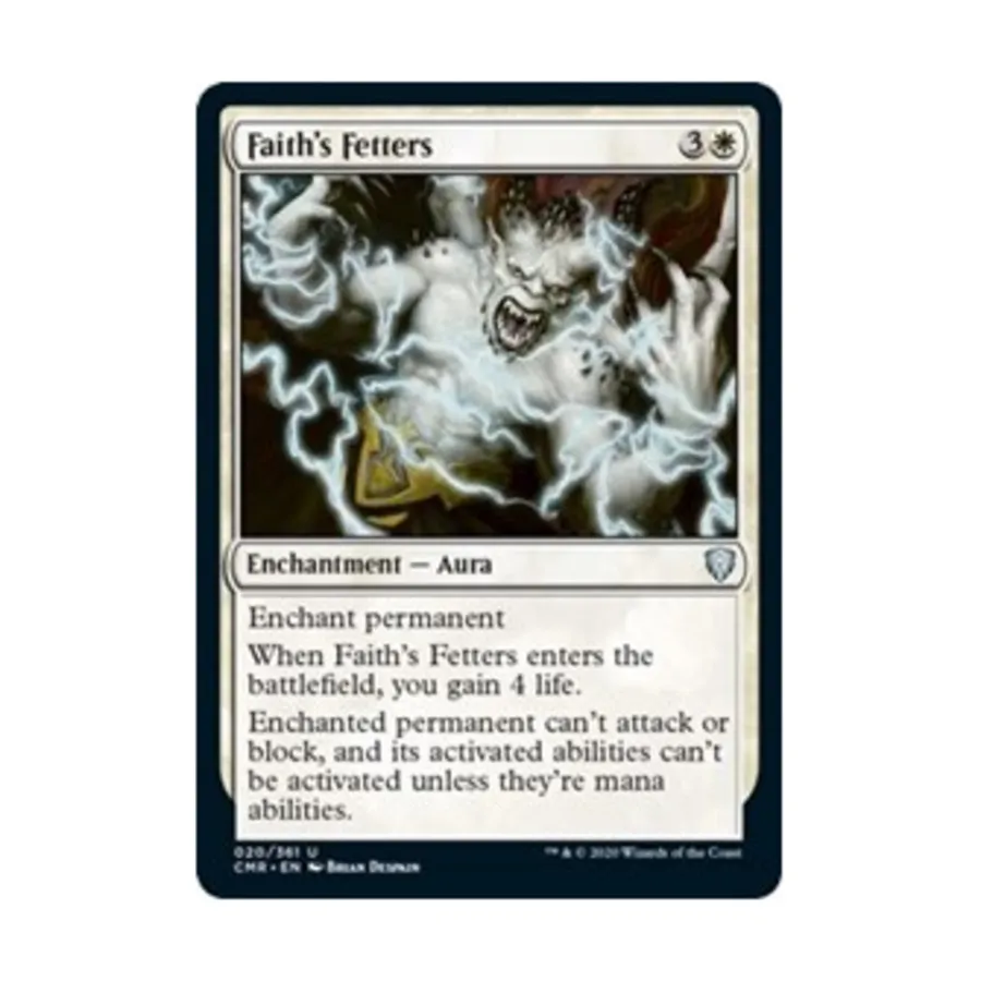 CCG Оковы веры (U), MTG - Commander Legends
CCG Оковы веры (U), MTG - Commander Legends