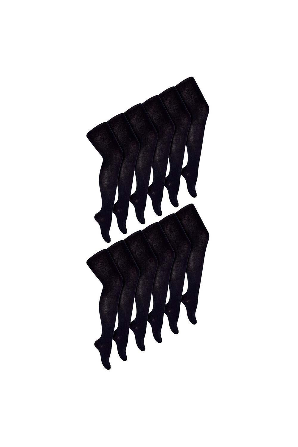 12 пар мягких и удобных однотонных непрозрачных колготок для школьной формы Sock Snob, черный
12 пар мягких и удобных однотонных непрозрачных колготок для школьной формы Sock Snob, черный
