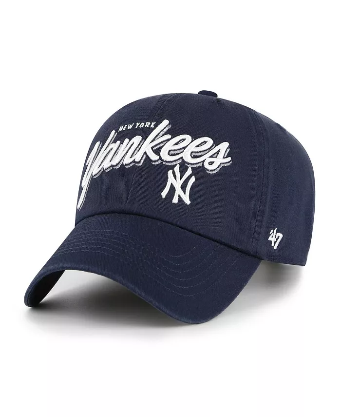 Женская темно-синяя регулируемая кепка Ariana Clean Up New York Yankees '47 Brand
Женская темно-синяя регулируемая кепка Ariana Clean Up New York Yankees '47 Brand