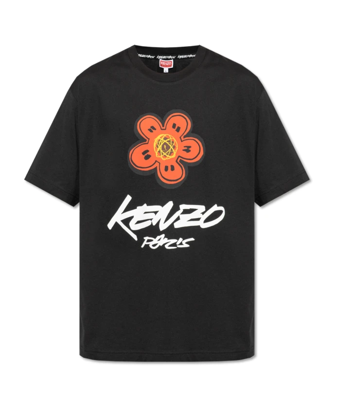Футболка с напечатанным логотипом Kenzo, черный
Футболка с напечатанным логотипом Kenzo, черный