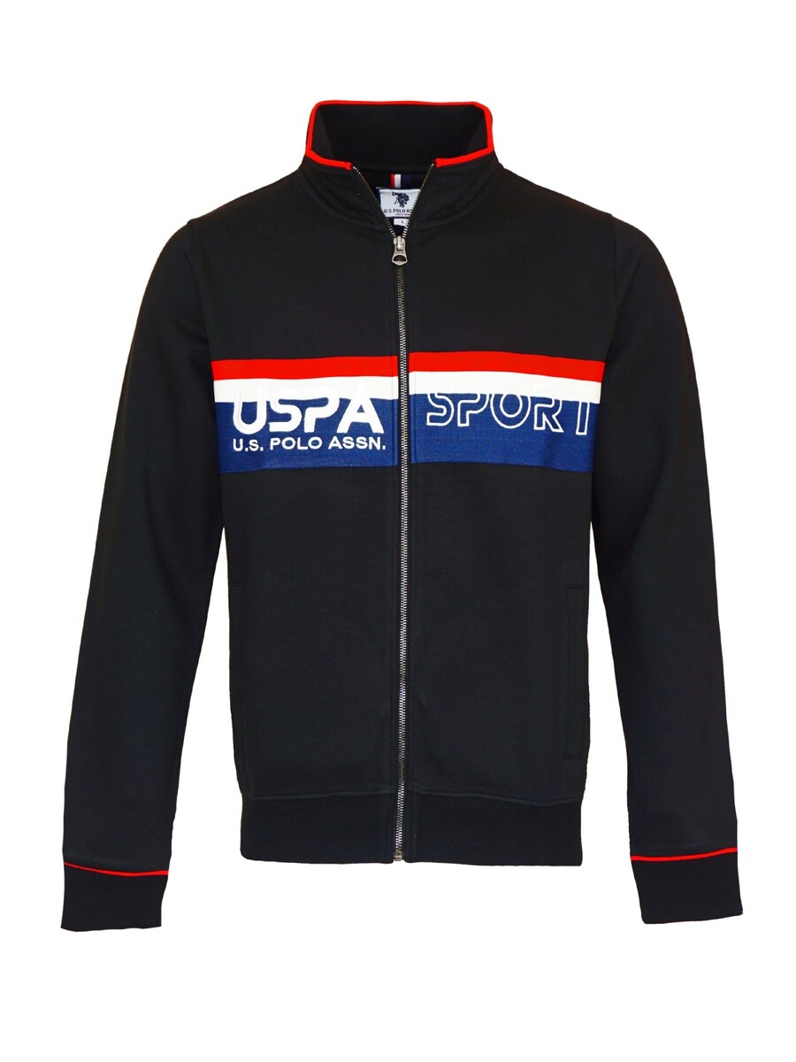 Толстовка с капюшоном на молнии U.S. POLO ASSN., черный
Толстовка с капюшоном на молнии U.S. POLO ASSN., черный