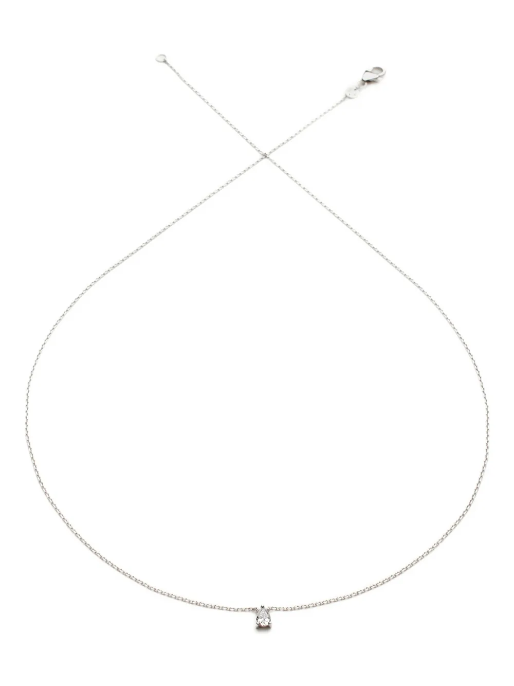 Колье с бриллиантами из 18-каратного белого золота We by WHITEbIRD, белый 
Колье с бриллиантами из 18-каратного белого золота We by WHITEbIRD, белый