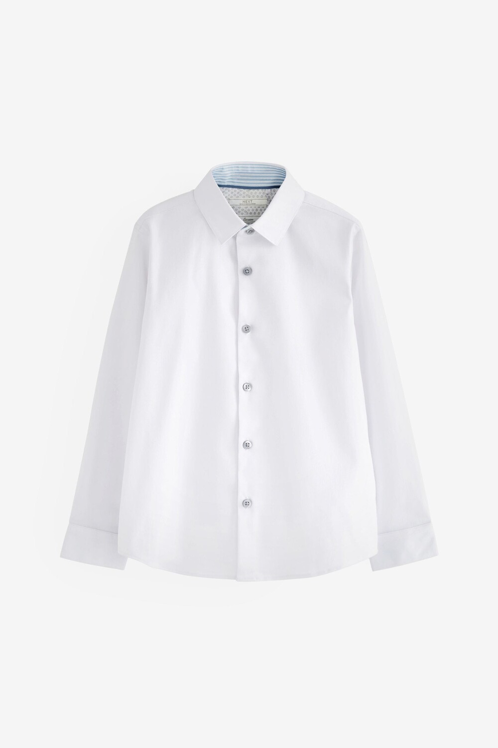 Элегантная рубашка с декоративной отделкой Next, белый
Элегантная рубашка с декоративной отделкой Next, белый