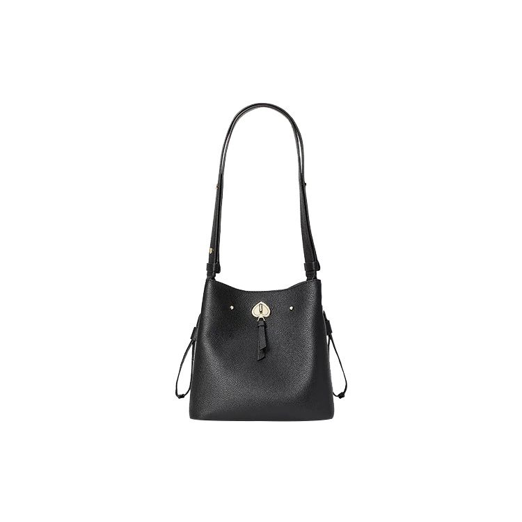 Kate Spade Сумка-ведро Marti из галечной кожи, женская сумка через плечо черного цвета
Kate Spade Сумка-ведро Marti из галечной кожи, женская сумка через плечо черного цвета