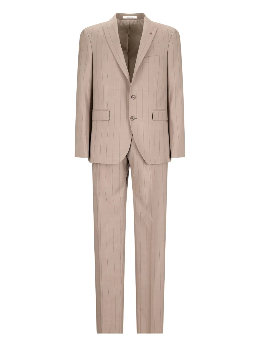 Костюм в тонкую полоску с однобортным пиджаком TAGLIATORE, нейтральный
Костюм в тонкую полоску с однобортным пиджаком TAGLIATORE, нейтральный