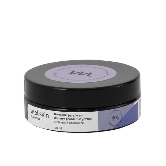 Нормализующий крем для проблемной кожи с маслом черного тмина 50мл, Mel Skin
Нормализующий крем для проблемной кожи с маслом черного тмина 50мл, Mel Skin