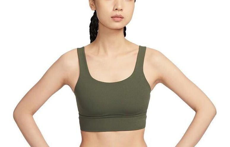 Спортивное нижнее белье женское оливково-зеленое Nike
Спортивное нижнее белье женское оливково-зеленое Nike