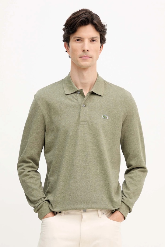 Хлопковый лонгслив Lacoste, зеленый
Хлопковый лонгслив Lacoste, зеленый