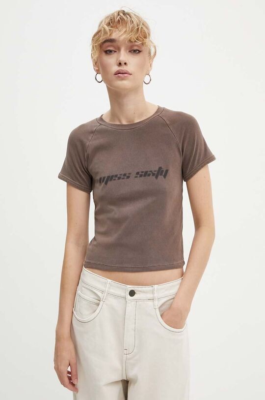 Футболка Miss Sixty, коричневый 
Футболка Miss Sixty, коричневый