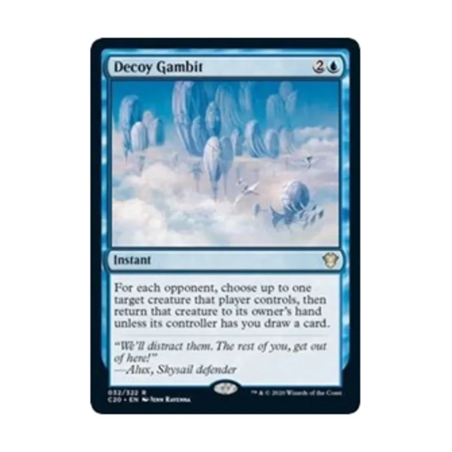 CCG Приманочный гамбит (клавиша R), MTG - Commander 2020
CCG Приманочный гамбит (клавиша R), MTG - Commander 2020