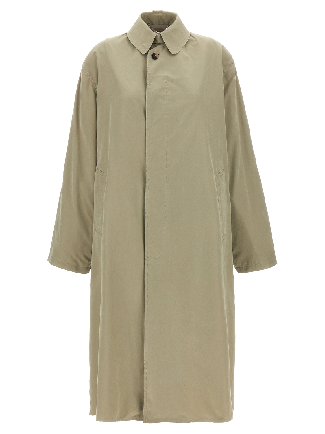 Тренч с одинарной застежкой MAISON MARGIELA, зеленый
Тренч с одинарной застежкой MAISON MARGIELA, зеленый