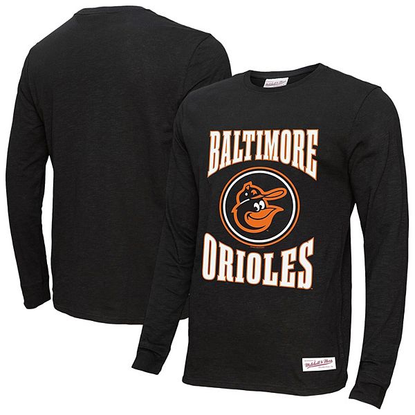 Мужская черная футболка с длинным рукавом и вышитым логотипом Baltimore Orioles Mitchell & Ness
Мужская черная футболка с длинным рукавом и вышитым логотипом Baltimore Orioles Mitchell & Ness