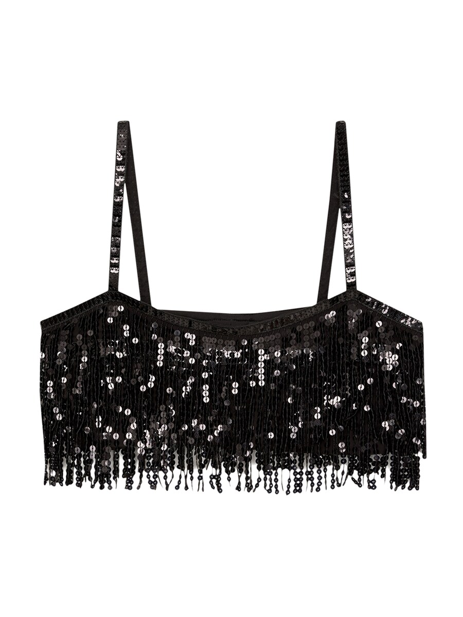 Топ Pull&Bear, черный
Топ Pull&Bear, черный