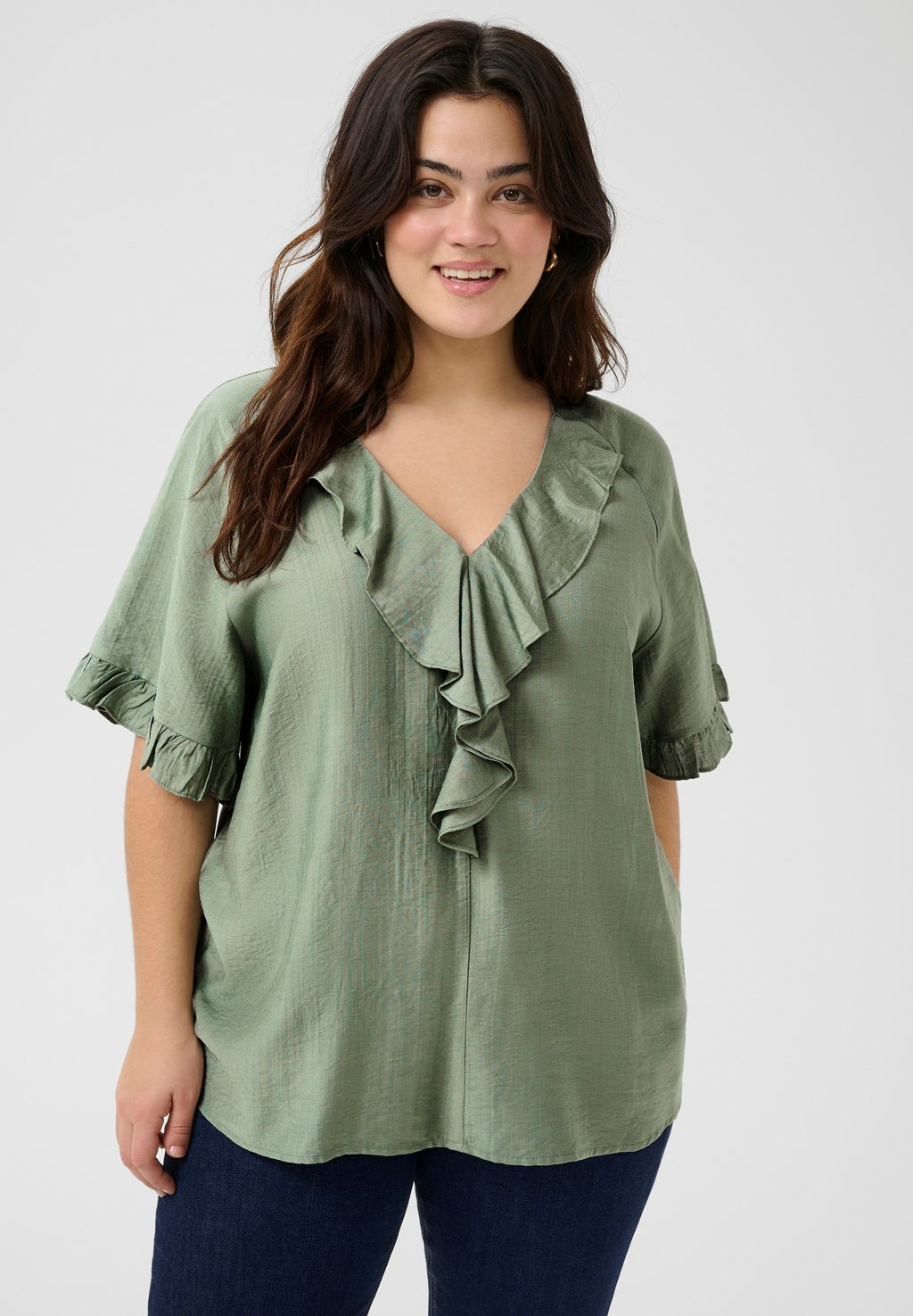 Блуза KCMERIANA Kaffe Curve, зеленый
Блуза KCMERIANA Kaffe Curve, зеленый