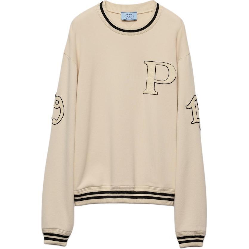 Свитшот женский Prada, слоновая кость
Свитшот женский Prada, слоновая кость