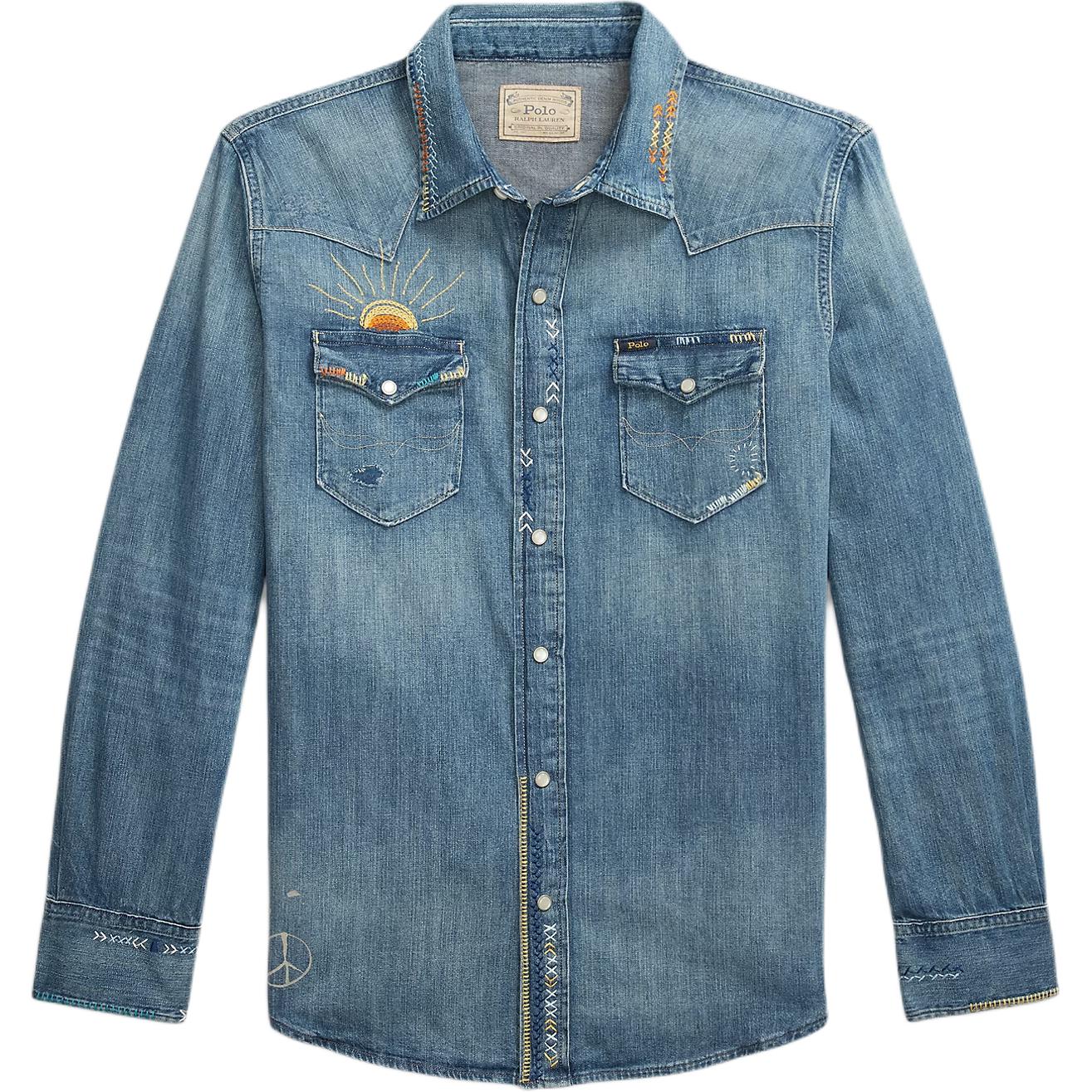 Джинсовая рубашка Polo Ralph Lauren, indigo
Джинсовая рубашка Polo Ralph Lauren, indigo
