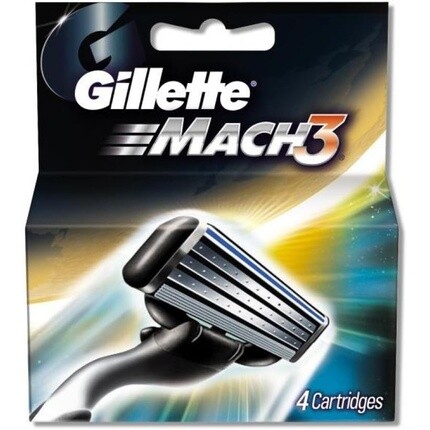 Лезвия M3 Mach 3 — упаковка из 4 шт., Gillette
Лезвия M3 Mach 3 — упаковка из 4 шт., Gillette