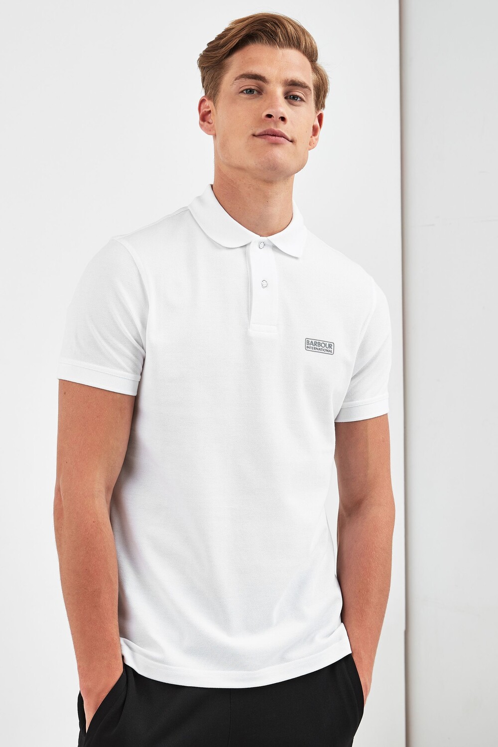 Базовая рубашка поло из 100% хлопка Barbour International, белый
Базовая рубашка поло из 100% хлопка Barbour International, белый