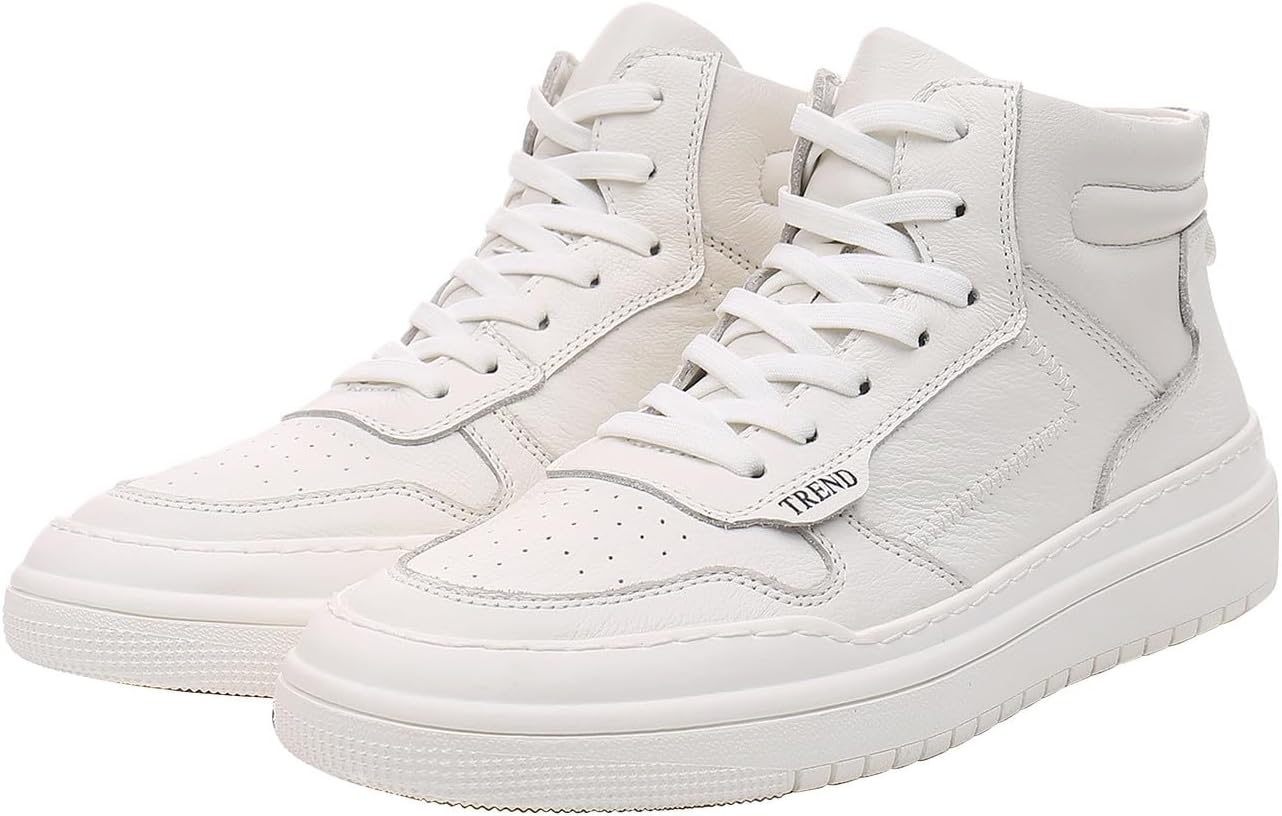 Мужские повседневные туфли Santimon Mens из натуральной кожи, кроссовки для комфорта при ходьбе, модные современные дышащие с тиснением под крокодила, с противоскользящей подошвой, плоские дерби для мужчин, белый
Мужские повседневные туфли Santimon Mens из натуральной кожи, кроссовки для комфорта при ходьбе, модные современные дышащие с тиснением под крокодила, с противоскользящей подошвой, плоские дерби для мужчин, белый