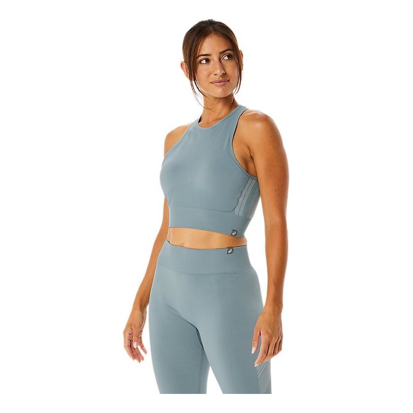 Бюстгальтер (WMNS) ASICS Nagino Flex Seamless Bra 'Light Steel'
Бюстгальтер (WMNS) ASICS Nagino Flex Seamless Bra 'Light Steel'