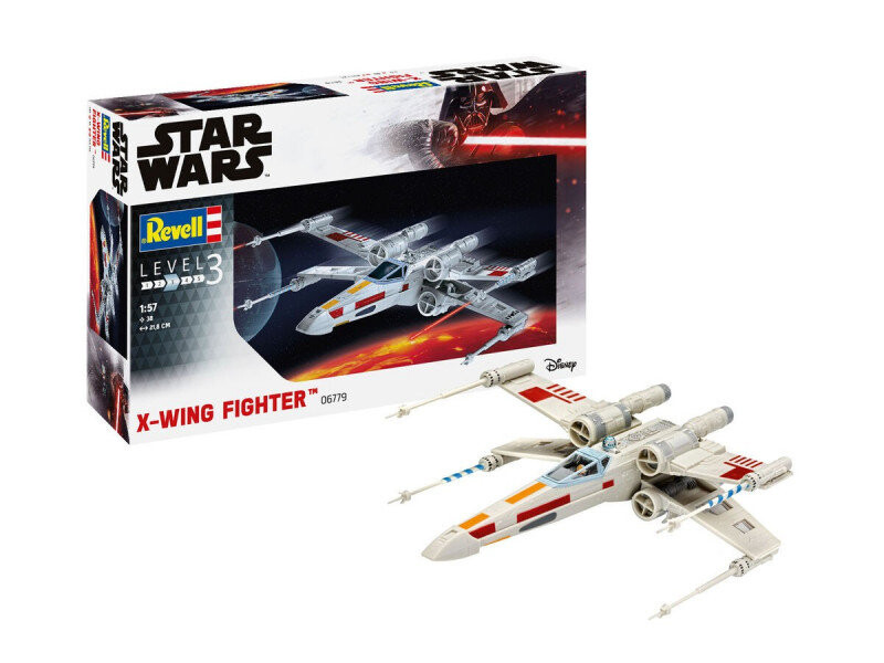 Комплект модели истребителя Star Wars X-Wing Fighter Revell
Комплект модели истребителя Star Wars X-Wing Fighter Revell