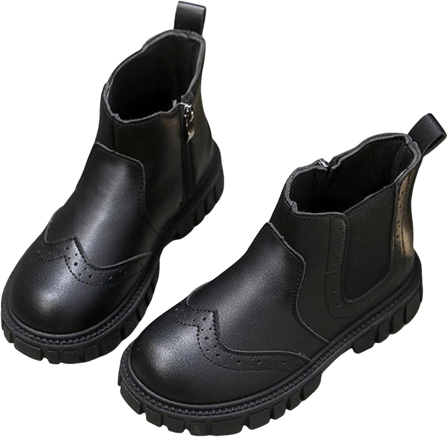 Детские ботильоны для девочек, слипоны на низком массивном каблуке, эластичные, осенне-зимние, кожаные, с круглым носком, платформой и рифленой подошвой, повседневные короткие ботинки с классической боковой молнией, для большой девочки Generic,...
Детские ботильоны для девочек, слипоны на низком массивном каблуке, эластичные, осенне-зимние, кожаные, с круглым носком, платформой и рифленой подошвой, повседневные короткие ботинки с классической боковой молнией, для большой девочки Generic,...