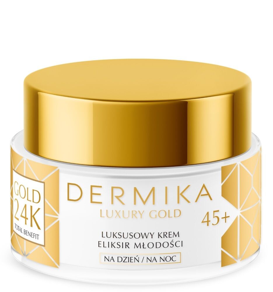 Dermika Gold 24k Total Benefit 45+ крем для лица, 50 ml
Dermika Gold 24k Total Benefit 45+ крем для лица, 50 ml