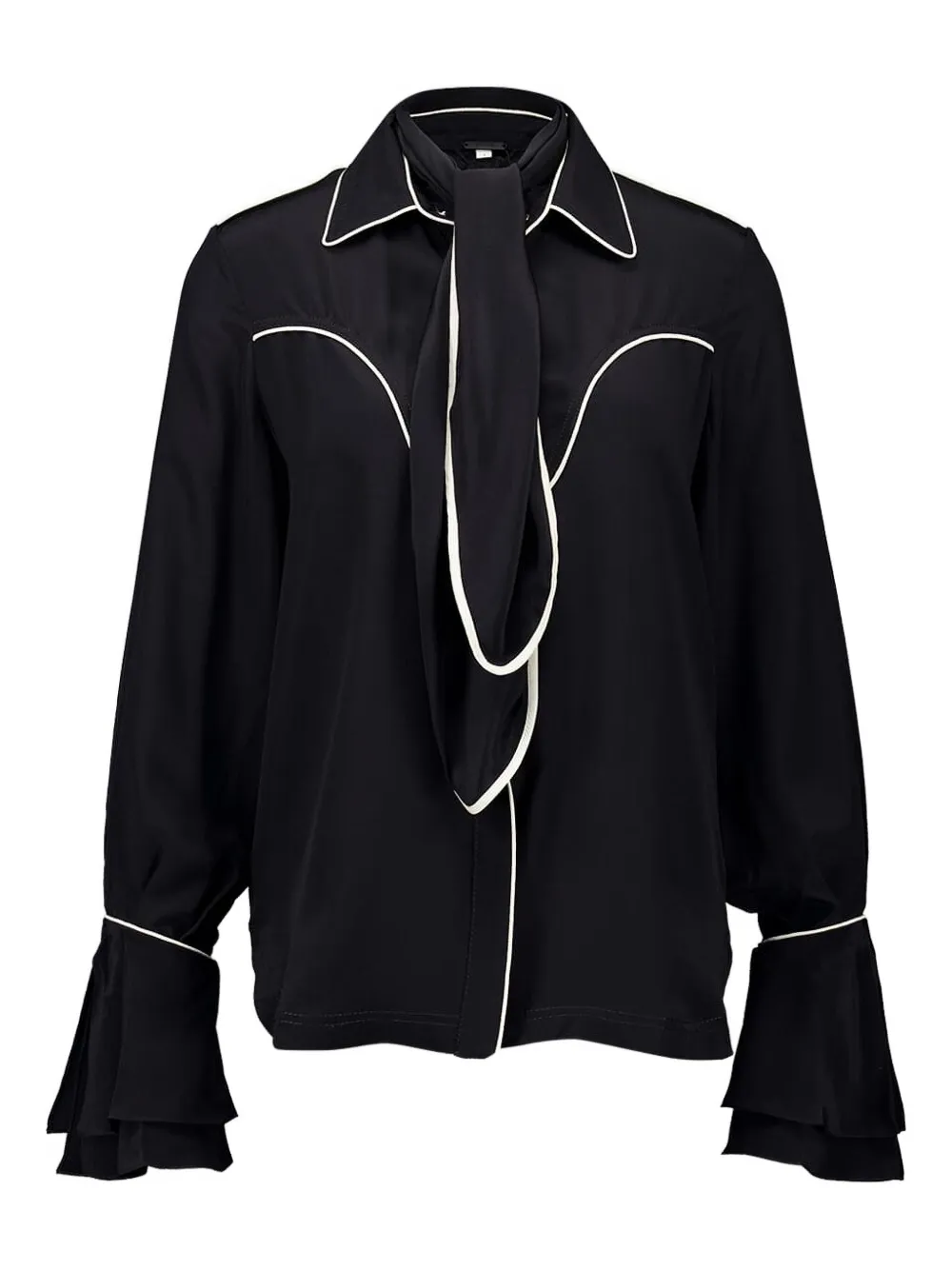 Рубашка с окантовкой Johanna Ortiz, черный
Рубашка с окантовкой Johanna Ortiz, черный