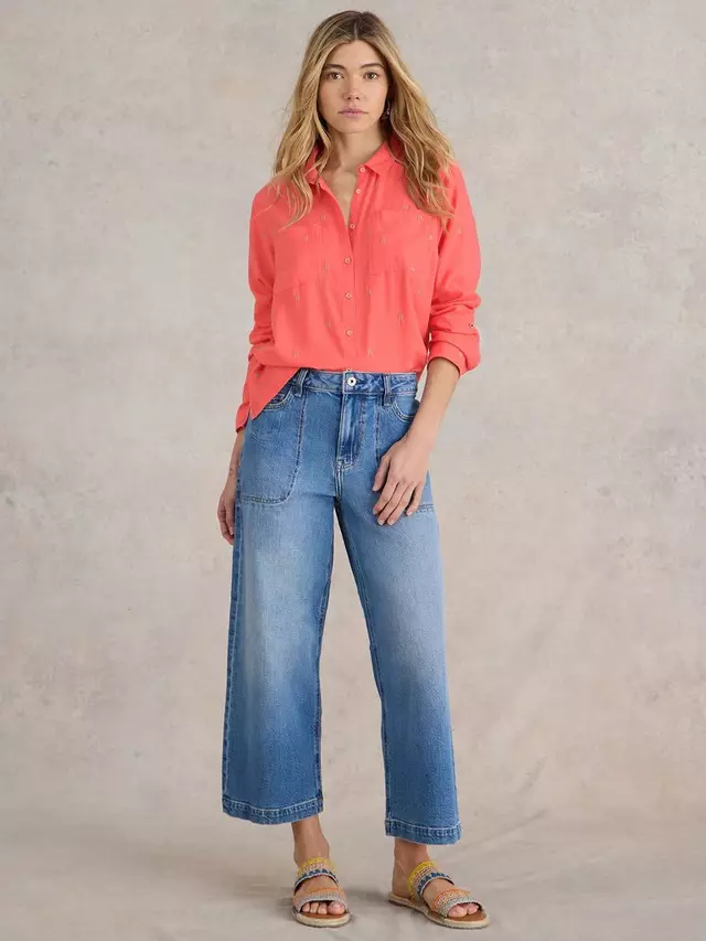 Рубашка White Stuff Sophie Organic Cotton Square Embroidered, розовый
Рубашка White Stuff Sophie Organic Cotton Square Embroidered, розовый