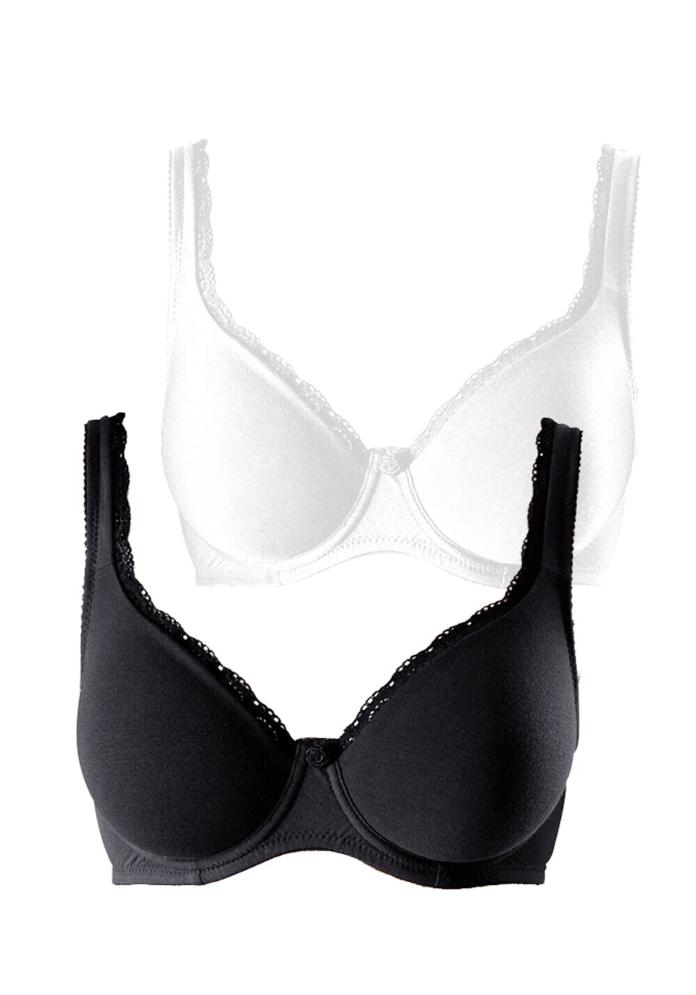 Обычный бюстгальтер PETITE FLEUR, черно-белый
Обычный бюстгальтер PETITE FLEUR, черно-белый