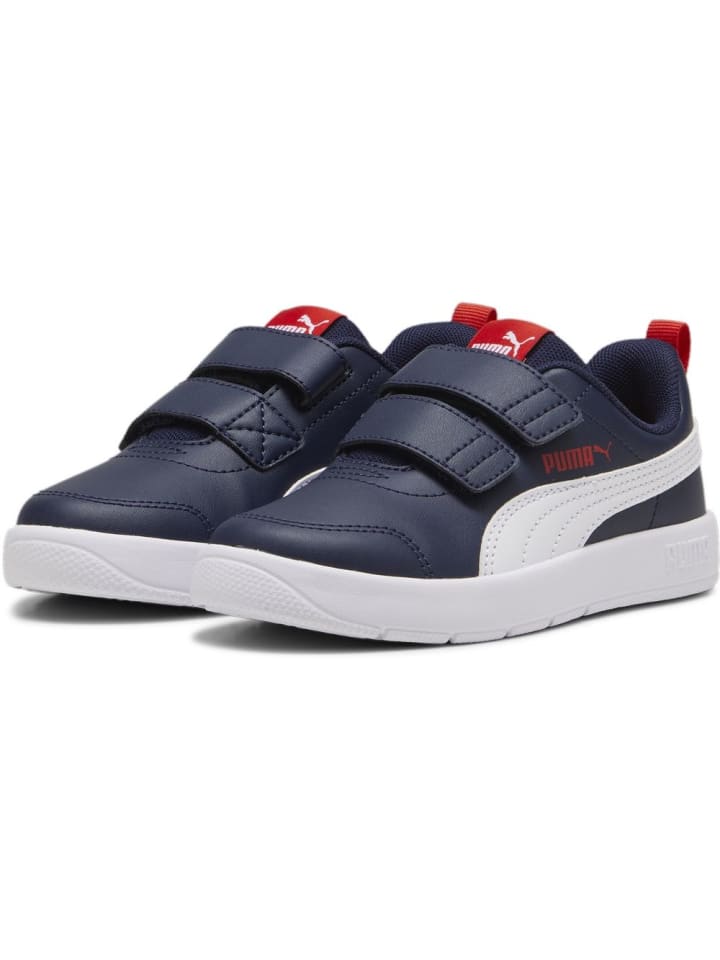 Кроссовки Courtflex V3 V PS синего цвета Puma
Кроссовки Courtflex V3 V PS синего цвета Puma