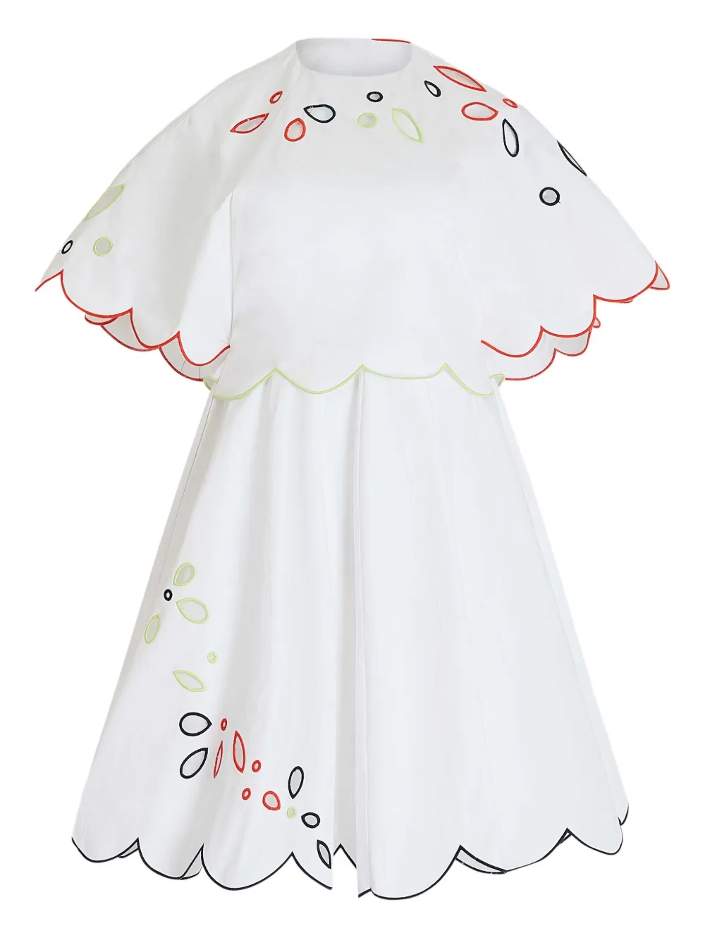 Платье Buttercup с фестонами Rosie Assoulin, белый
Платье Buttercup с фестонами Rosie Assoulin, белый