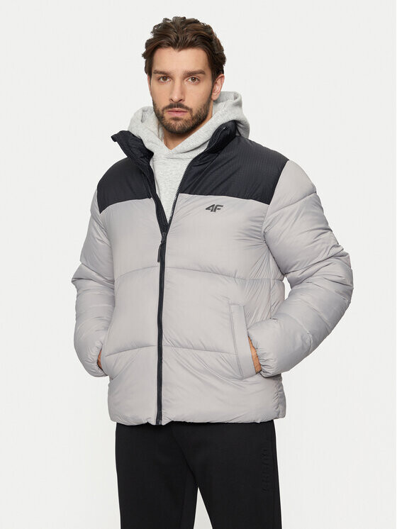 Пуховик стандартного кроя 4F, серый
Пуховик стандартного кроя 4F, серый