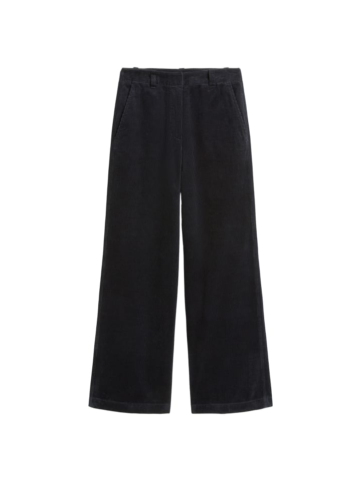 Marc O'Polo Широкие вельветовые брюки глубокого темно-синего цвета
Marc O'Polo Широкие вельветовые брюки глубокого темно-синего цвета