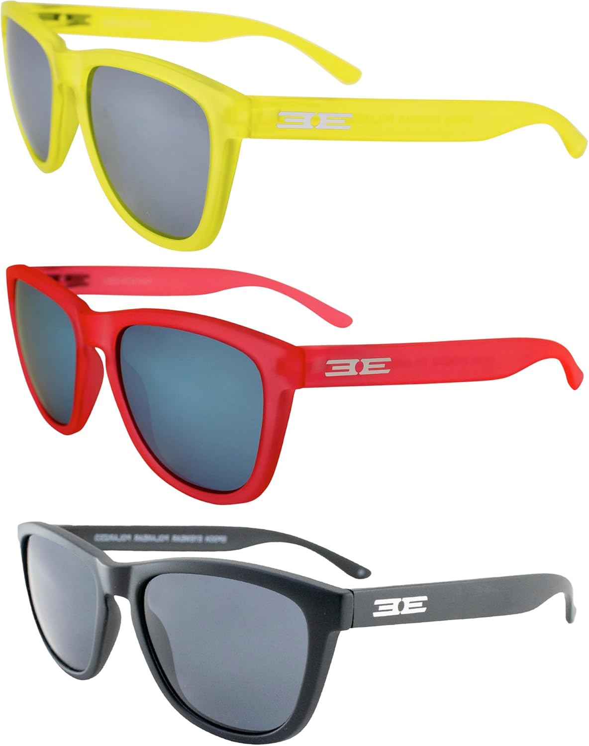 Солнцезащитные очки Epoch Eyewear Vibe с поляризацией, женские и мужские, 3 пары: желтые с серебристыми зеркальными линзами, розовые с синими зеркальными линзами и черные с дымчатыми линзами, Yellow-silver/Pink-blue/Black-smoke
Солнцезащитные очки Epoch Eyewear Vibe с поляризацией, женские и мужские, 3 пары: желтые с серебристыми зеркальными линзами, розовые с синими зеркальными линзами и черные с дымчатыми линзами, Yellow-silver/Pink-blue/Black-smoke
