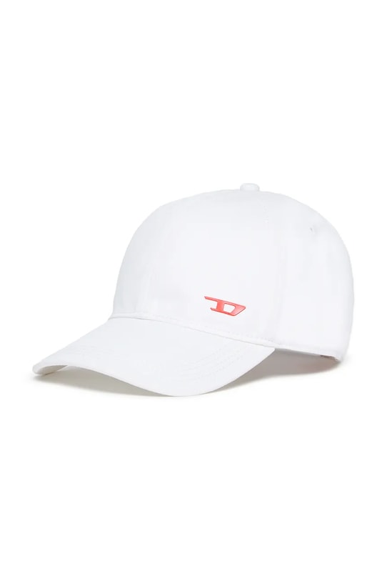 Детская хлопковая кепка с козырьком FENSID HAT Diesel, белый 
Детская хлопковая кепка с козырьком FENSID HAT Diesel, белый