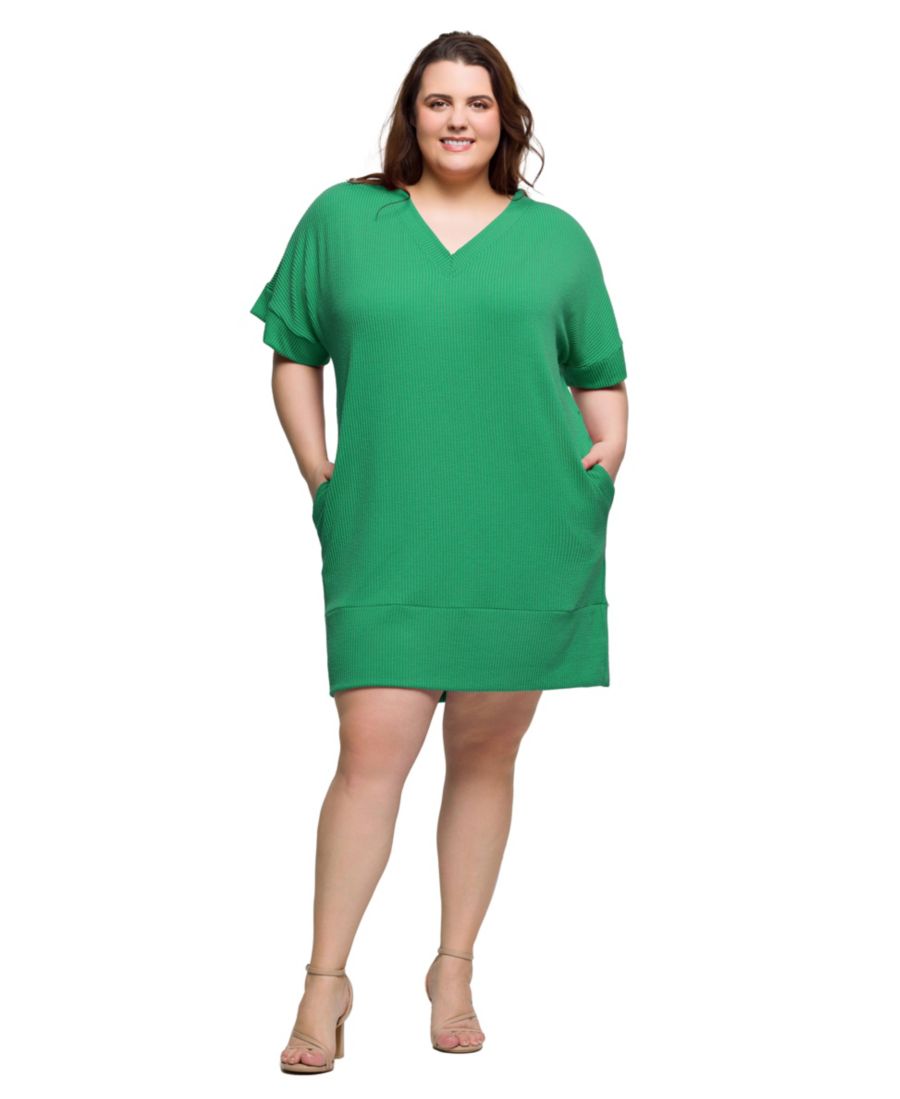 Платье-футболка большого размера с V-образным вырезом, свободным кроем, короткими рукавами и карманами 24seven Comfort Apparel, Green, Зеленый, Платье-футболка большого размера с V-образным вырезом, свободным кроем, короткими рукавами и карманами 24seven
Платье-футболка большого размера с V-образным вырезом, свободным кроем, короткими рукавами и карманами 24seven Comfort Apparel, Green, Зеленый, Платье-футболка большого размера с V-образным вырезом, свободным кроем, короткими рукавами и карманами 24seven