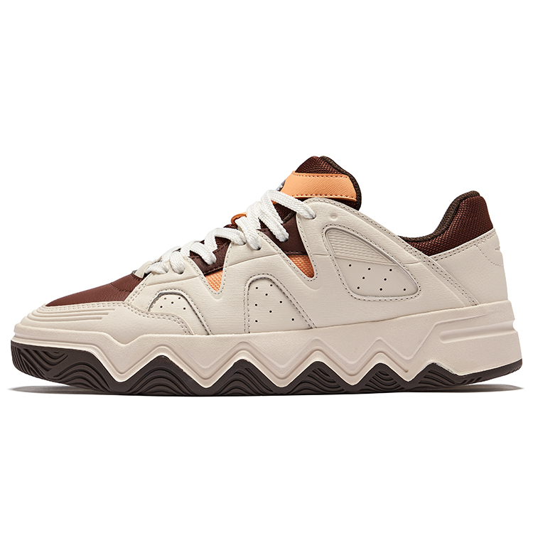 Erke Мужские кроссовки для скейтбординга Wander 2.0 с низким верхом, износостойкие и нескользящие, цвет мокко, кремово-серый 
Erke Мужские кроссовки для скейтбординга Wander 2.0 с низким верхом, износостойкие и нескользящие, цвет мокко, кремово-серый