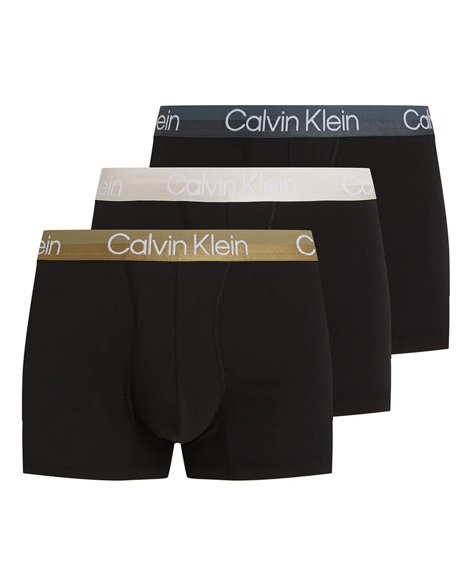 3-х парные боксеры - Современная структура Calvin Klein, черный
3-х парные боксеры - Современная структура Calvin Klein, черный