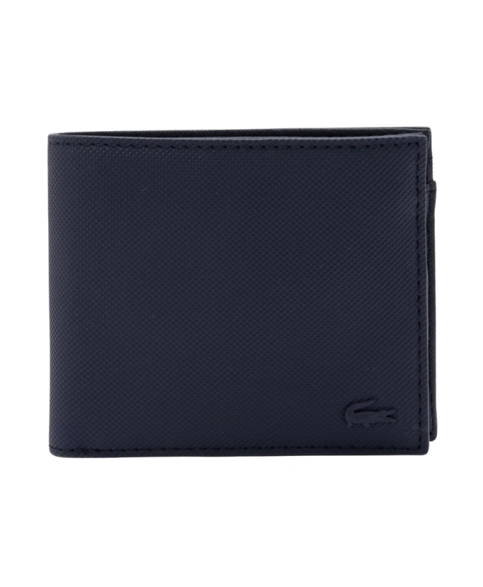 Классический мужской кошелек и держатель для карт. Lacoste, синий
Классический мужской кошелек и держатель для карт. Lacoste, синий
