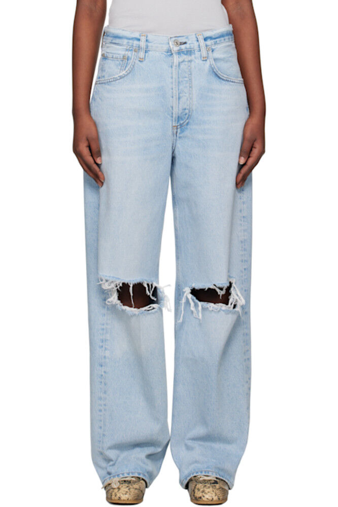 Синие мешковатые джинсы Ayla Citizens of Humanity
Синие мешковатые джинсы Ayla Citizens of Humanity