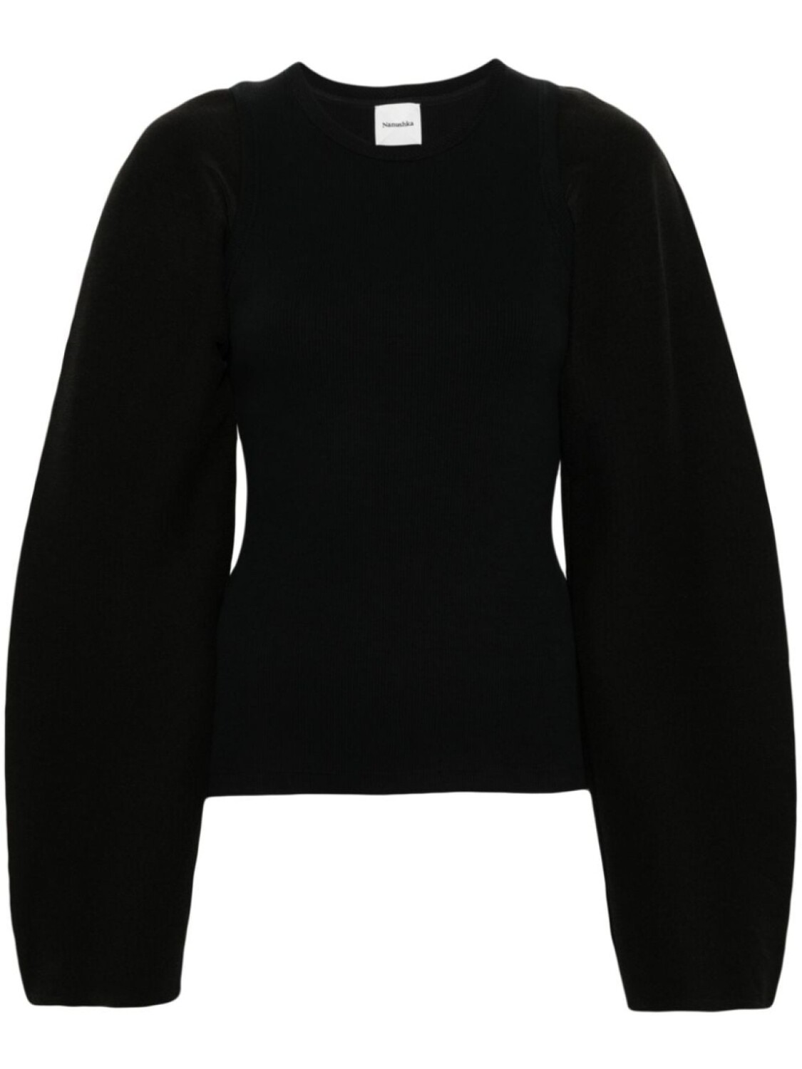 Nanushka многослойный топ Yarah, черный
Nanushka многослойный топ Yarah, черный