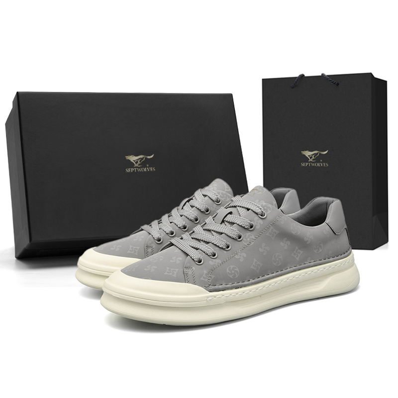 SEPTWOLVES Мужские низкие скейтборд-кроссовки серые стандартный кожаный размер, цвет Gray (Standard Leather Shoe Size)
SEPTWOLVES Мужские низкие скейтборд-кроссовки серые стандартный кожаный размер, цвет Gray (Standard Leather Shoe Size)