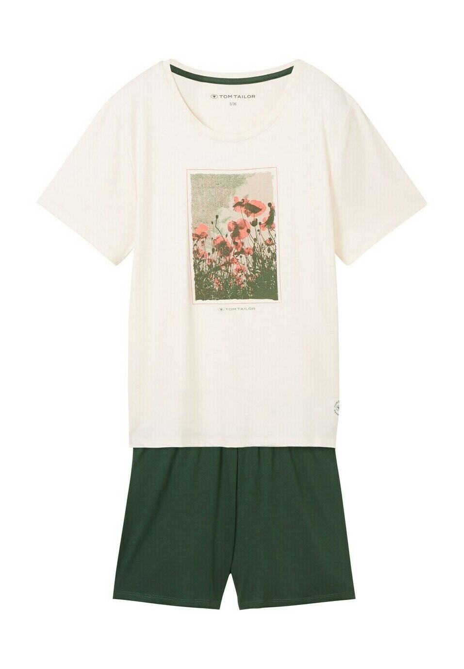 Пижамный комплект KURZ-MIT SET TOM TAILOR, белый
Пижамный комплект KURZ-MIT SET TOM TAILOR, белый