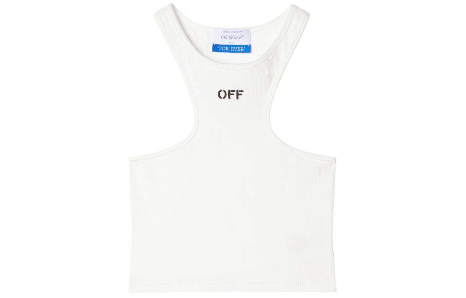 OFF-WHITE OFF WHITE Off Stamp Ribbed Crop Top
OFF-WHITE OFF WHITE Off Stamp Ribbed Crop Top
