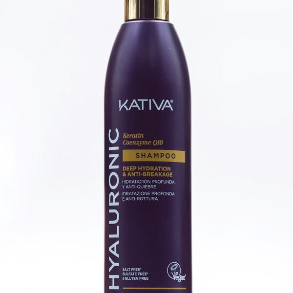 Шампунь для волос, 355 мл Kativa Hyaluronic
Шампунь для волос, 355 мл Kativa Hyaluronic