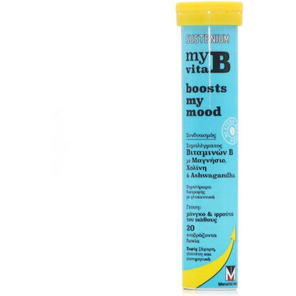 Мой Vita B повышает мое настроение Манго и маракуйя - 20 таблеток Sustenium
Мой Vita B повышает мое настроение Манго и маракуйя - 20 таблеток Sustenium
