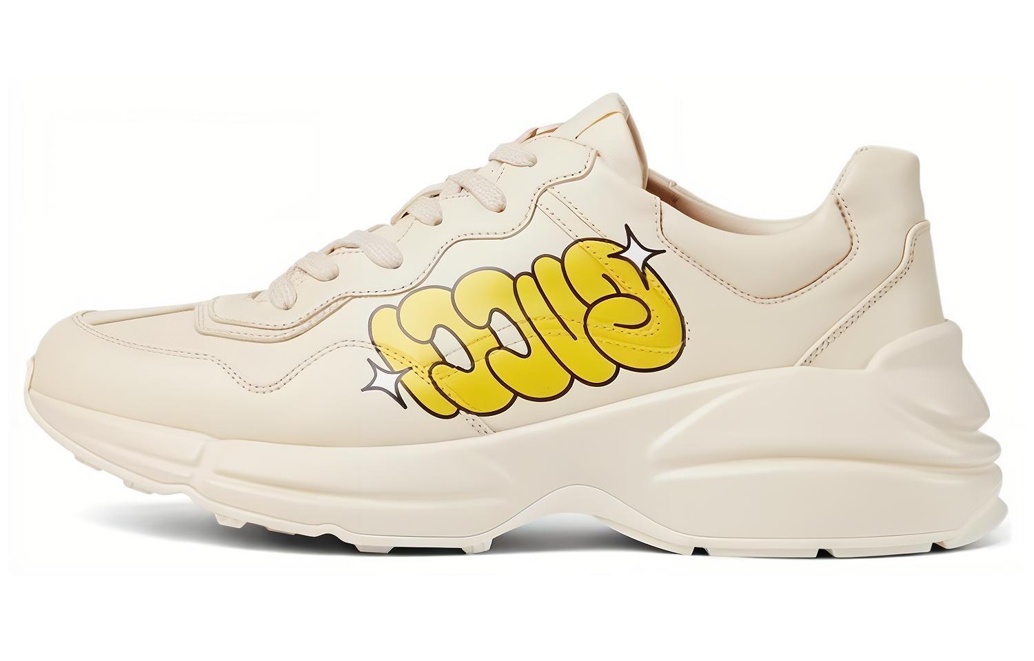 GUCCI Низкие повседневные туфли Rhyton, бежевые, мужские
GUCCI Низкие повседневные туфли Rhyton, бежевые, мужские