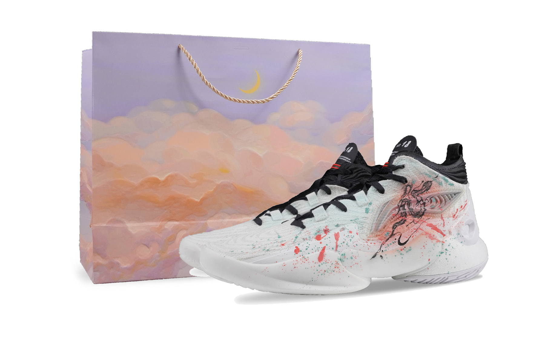 LINING Баскетбольные кроссовки YuShuai 18 с противоскользящим износостойким верхом, мужские, белые
LINING Баскетбольные кроссовки YuShuai 18 с противоскользящим износостойким верхом, мужские, белые