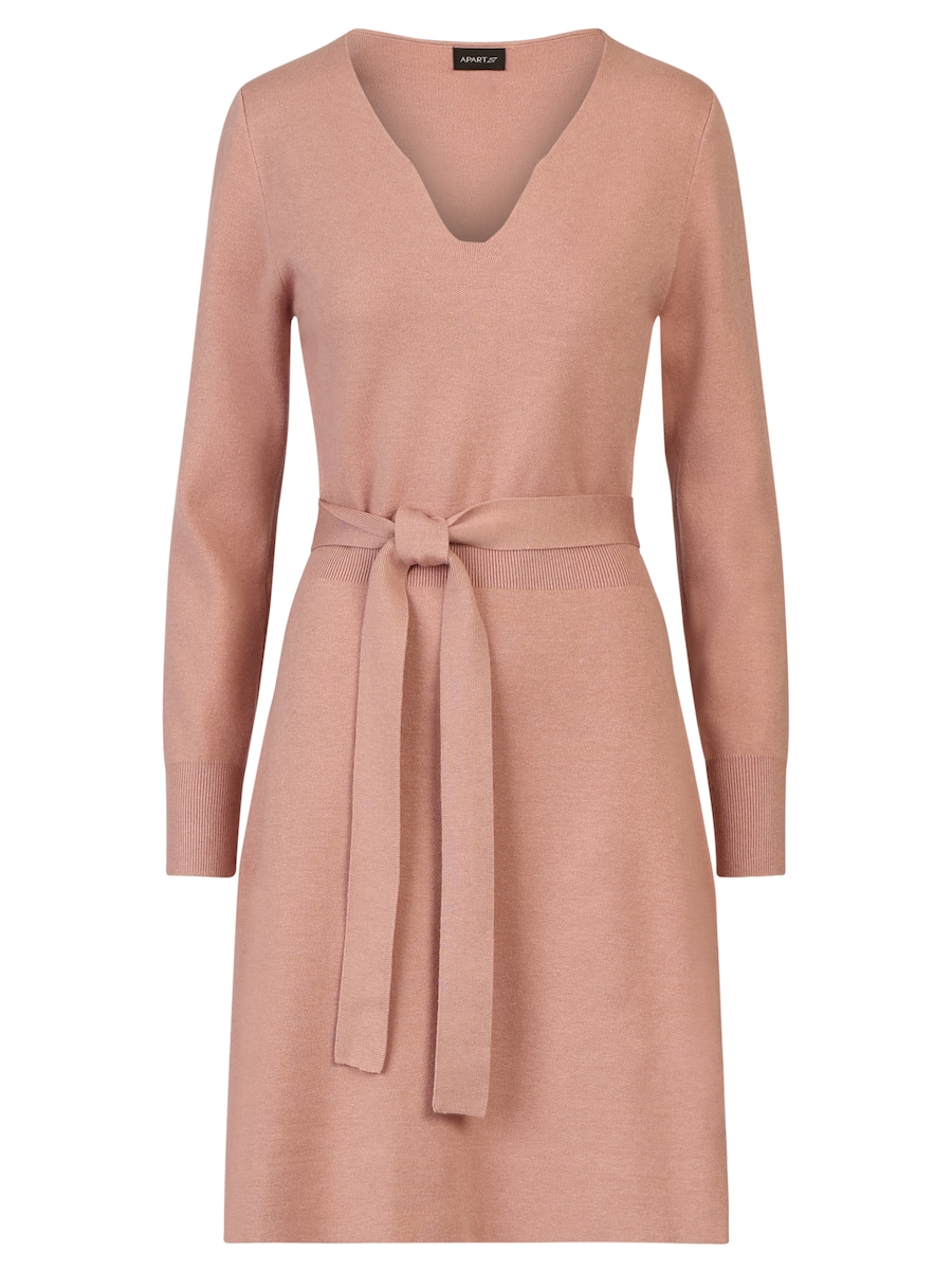 Вязаное платье APART, бежевый
Вязаное платье APART, бежевый